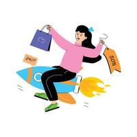 Give a try to this amazing design illustration of new offers vector
