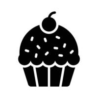 Get your hands on this amazing icon of cupcake, ready to use vector