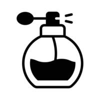 A scalable icon of perfume bottle, unique of fragrance bottle vector