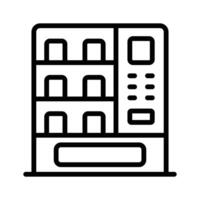 Vending machine icon design in trendy style vector