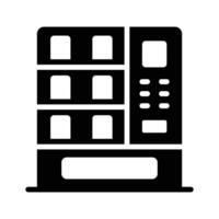 Vending machine icon design in trendy style vector