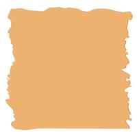 Torn paper edges rectangle shap vector
