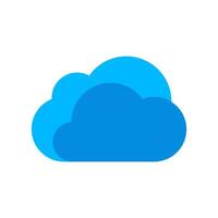 Cloud icon design template vector