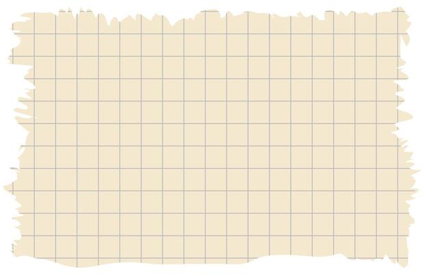 Torn paper edges checkered background