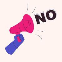 Learn to say no, leadership skill to manage workload vector
