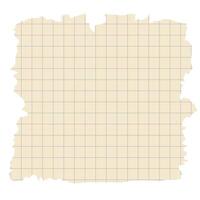 Torn paper edges checkered background square shape vector