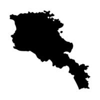 map of Armenia sketch vector