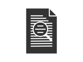 Illustration a icon depicting documents, suitable for web and mobile applications, isolated for use in graphic and design. vector
