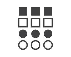 Hamburger menu icon, buttons for website, UI navigation, mobile app, presentation. design elements and user Interface icons. vector
