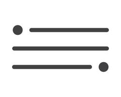 Hamburger menu icon, buttons for website, UI navigation, mobile app, presentation. design elements and user Interface icons. vector