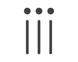 Hamburger menu icon, buttons for website, UI navigation, mobile app, presentation. design elements and user Interface icons. vector