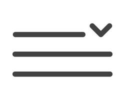 Hamburger menu icon, buttons for website, UI navigation, mobile app, presentation. design elements and user Interface icons. vector