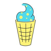 summertime doodle object vector