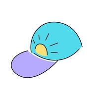 summertime doodle object vector