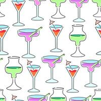seamless pattern summertime traveling vector