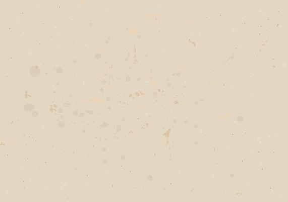 Vintage antique background with scuffed speckled splashes and grunge. Vintage ecru background with dots, speckles, specks, flecks, particles. Light tan craft repeating wallpaper. Natural beige grunge surface texture. illustration