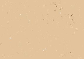 Vintage antique background with scuffed speckled splashes and grunge. Vintage ecru background with dots, speckles, specks, flecks, particles. Light tan craft repeating wallpaper. Natural beige grunge surface texture. illustration vector