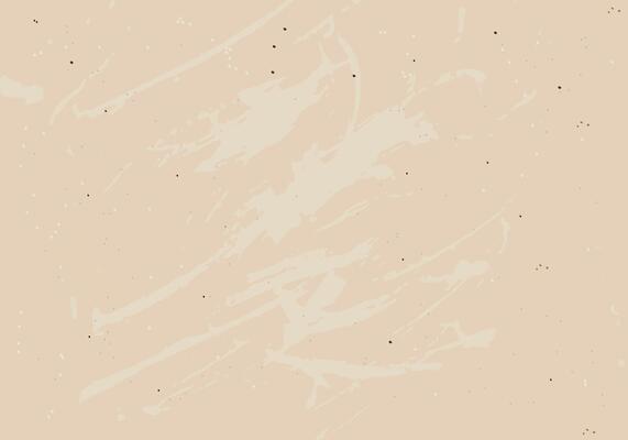 Vintage antique background with scuffed speckled splashes and grunge. Vintage ecru background with dots, speckles, specks, flecks, particles. Light tan craft repeating wallpaper. Natural beige grunge surface texture. illustration