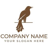 bird logo illustrations design icon logo vector