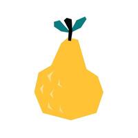 Abstract Fruit Set Pear vector