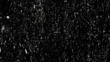 Rain Effects of Old Film Noise in 4K with Alpha Channel Stock with nostalgic effects video