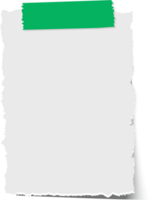 Torn sheet paper empty style background png