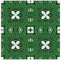 green monochrome abstract seamless pattern design vector