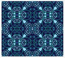 elegant decorative floral seamless background pattern design vector