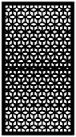 Black and white abstract triangle motif vector