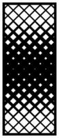 abstract square motif laser cutting vector