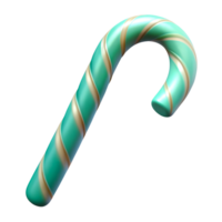 Lollipop with green and white stripes. Lollipop is a symbol of the festive season and is often associated with Christmas png