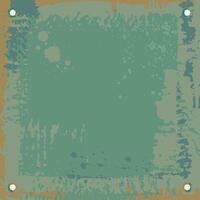 Banner scratched metal. Background frame in the form of an old iron sheet with rust and bolts vector