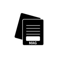 magazine concept line icon. Simple element illustration. magazine concept outline symbol design. vector
