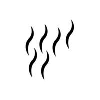 smoke concept line icon. Simple element illustration.smoke concept outline symbol design. vector