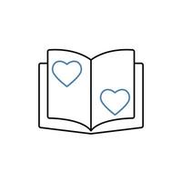 story concept line icon. Simple element illustration. story concept outline symbol design. vector