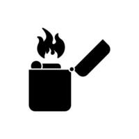 lighter concept line icon. Simple element illustration.lighter concept outline symbol design. vector