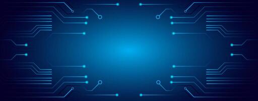 Technology Background Template Design vector