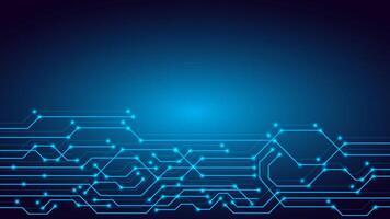 Technology Background Template Design vector