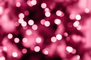 Abstract bokeh background with lights photo