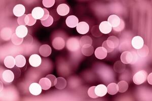 Abstract bokeh background with lights photo