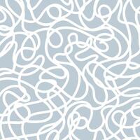 Abstract background with scribbled doodle pattern design vector