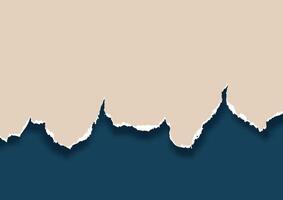 Abstract background with a torn paper design vector