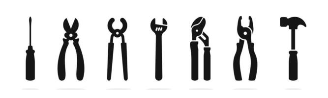Working tools. Tool kit icons. Working Tools set. Tool icon set vector