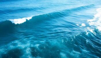 Abstract water wallpaper background , water texture blue tone. abstract background of beach photo