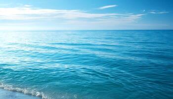 Abstract water wallpaper background , water texture blue tone. abstract background of beach photo