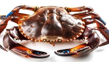 seafood concept. Fresh Big crab photo