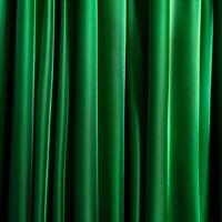 captures the luxurious texture of velvet curtains in a green hue, creating a soothing and elegant abstract background photo