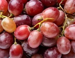 Close up of grapes. pattern texture background photo