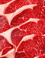 Raw wagyu, Beef, Wagyu Beef, Lean Meat, Raw Meat, Fresh Meat. pattern texture background. photo
