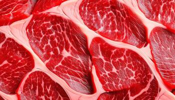 Raw wagyu, Beef, Wagyu Beef, Lean Meat, Raw Meat, Fresh Meat. pattern texture background. photo